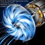 Car Vacuum Cleaner Wireless USB Charging High Power Small Handheld Vacuum Cleaner - Image 5