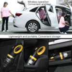 Car Vacuum Cleaner Wireless USB Charging High Power Small Handheld Vacuum Cleaner - Image 7