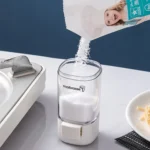 Marbrasse Metering Seasoning Box Pressing Type Seasoning Bottle Rotary Sealing Household Kitchen Seasoning Can - Image 6