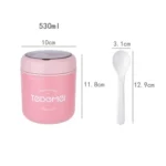 Portable Thermal Insulation Sealed Soup Cup With Lid Breakfast Lunch Box For Office Workers - Image 7