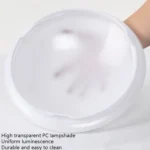 LED Sound Light Control Ceiling Lamp Round Corridor Intelligent Sensor Lamp - Image 3