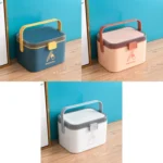 Household Plastic Small Medicine Box Portable Medicine Storage Box - Image 2