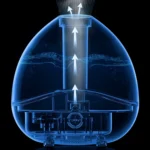 K11 1500ml Transparent Humidifier Household Mute Small Air Purifier Large-Capacity Ultrasonic Humidifier, CN Plug - Image 6