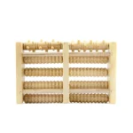 Wooden Roller Massager Small Nails Five-Row Foot Massager - Image 2