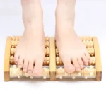 Wooden Roller Massager Small Nails Five-Row Foot Massager - Image 5