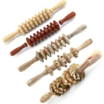 Wooden Abdominal Massager Leg Roller Massager - Image 2