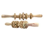 Wooden Abdominal Massager Leg Roller Massager - Image 3
