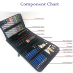 72 in 1 Sketch Pencil Color Lead Set Student Hand-Painted Art Color Pencil - Image 5