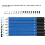 72 in 1 Sketch Pencil Color Lead Set Student Hand-Painted Art Color Pencil - Image 6