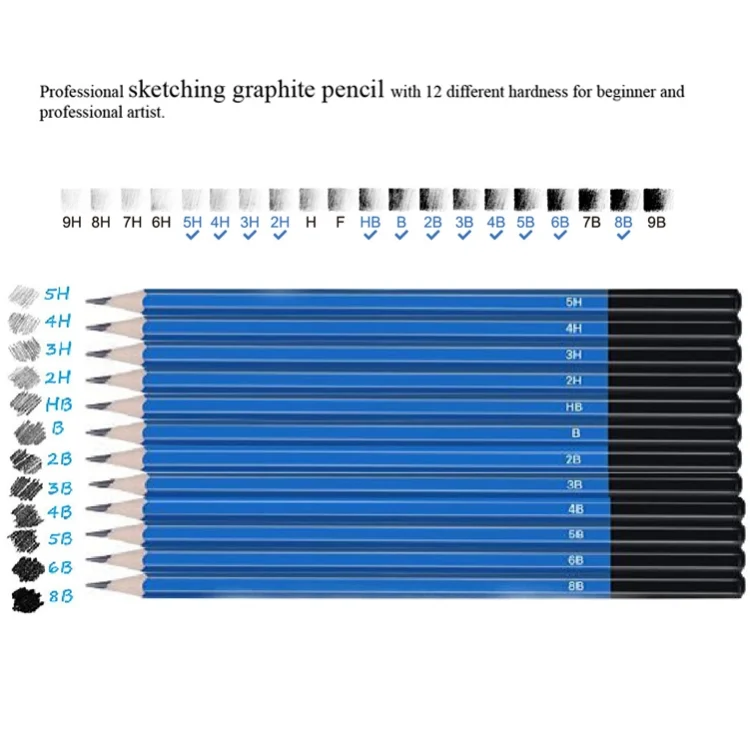 TBD05894240_5.webp 72 in 1 Sketch Pencil Color Lead Set Student Hand-Painted Art Color Pencil - Image 6