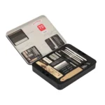KALOUR 70 in 1  Sketch Pencil Iron Box Set Sketch Tool Set Fine Art Painting Pencil - Image 3
