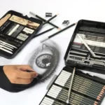 KALOUR 70 in 1  Sketch Pencil Iron Box Set Sketch Tool Set Fine Art Painting Pencil - Image 7
