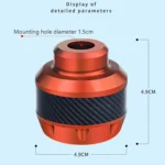 1pair TF-1783 Motorcycle Accessories Modified Electric Car Anti-Drop Cup Aluminum Alloy Shock Absorption Front Fork Cup - Image 3