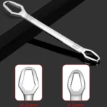 Multi-Function Plum Wrench Open Adjustment Double-Headed Self-Tightening Wrench - Image 3