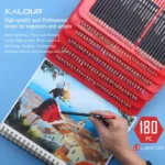 KALOUR 180 Colors Color Lead Set Painted Pencils Art Painting Supplies - Image 6