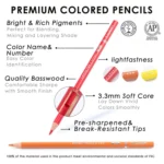 Kalour 240 Colors Color Lead Pencil Set Hand Painted Doodle Color Pencil Painting Pencil - Image 5