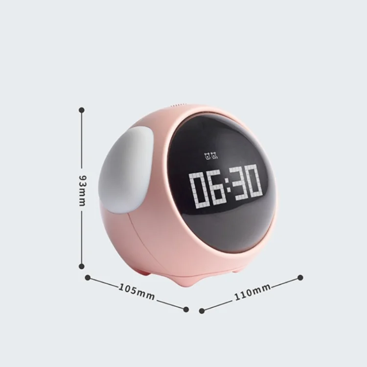TBD0589772603_B1.webp Cartoon Cmart Alarm Clock For Children Bedroom Bedside LED Lamp Charging Electronic Digital Clock - Image 2