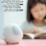 Cartoon Cmart Alarm Clock For Children Bedroom Bedside LED Lamp Charging Electronic Digital Clock - Image 3
