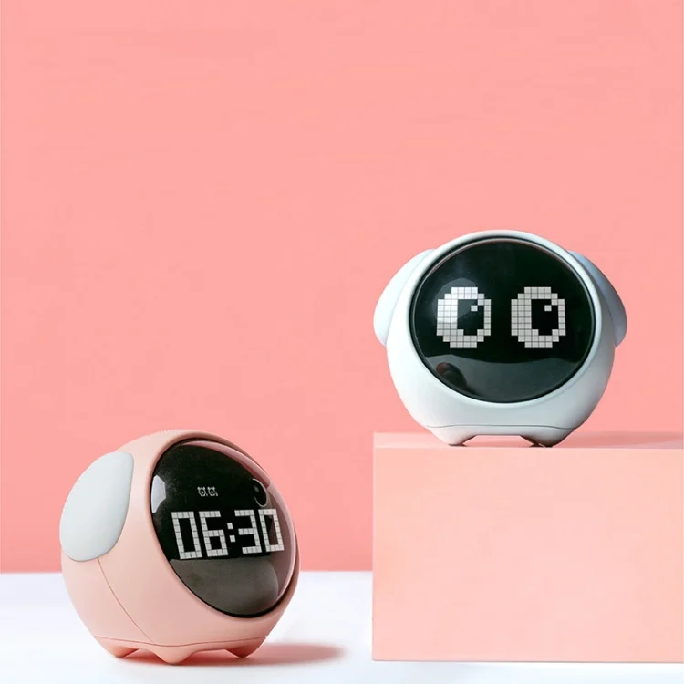 TBD0589772603_B4.webp Cartoon Cmart Alarm Clock For Children Bedroom Bedside LED Lamp Charging Electronic Digital Clock - Image 5