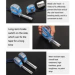 ZHCY CY-0107 Stainless Steel Drop-Proof Waterproof And Rust-Proof Steel Tape Measure, Size: 3m x 19mm - Image 3