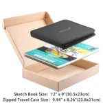 50 in 1 Sketch Pencil Tool Set High-Gloss Metal Pen Carbon Pen Painting Art Set - Image 3