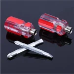 10 PCS Mini Eleven-Shaped Dual-Use Screwdriver With Transparent Crystal Handle - Image 3