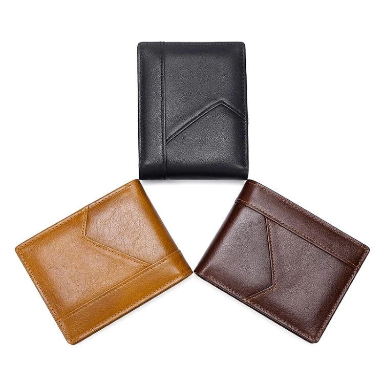 TBD0589776601_B1.webp Stitching Leather Men Wallet RFID Anti-Theft Wallet - Image 2
