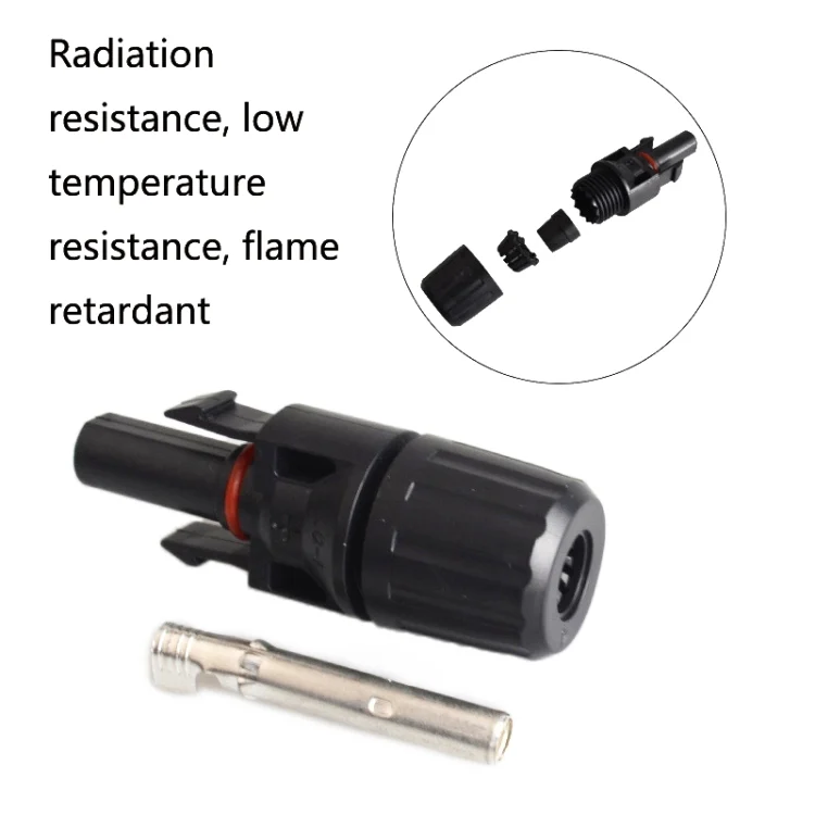 TBD05897768_3.webp 10 Sets MC4 Solar Photovoltaic Connector Waterproof Flame-Retardant Socket - Image 4
