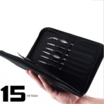 15 PCS/Set Hook Line Pen Brush Set Nylon Watercolor Oil  Tip/Elbow Pen - Image 3