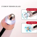 Ladies Shaver 2 In 1 Lipstick Epilator Mini Face Shaver - Image 4