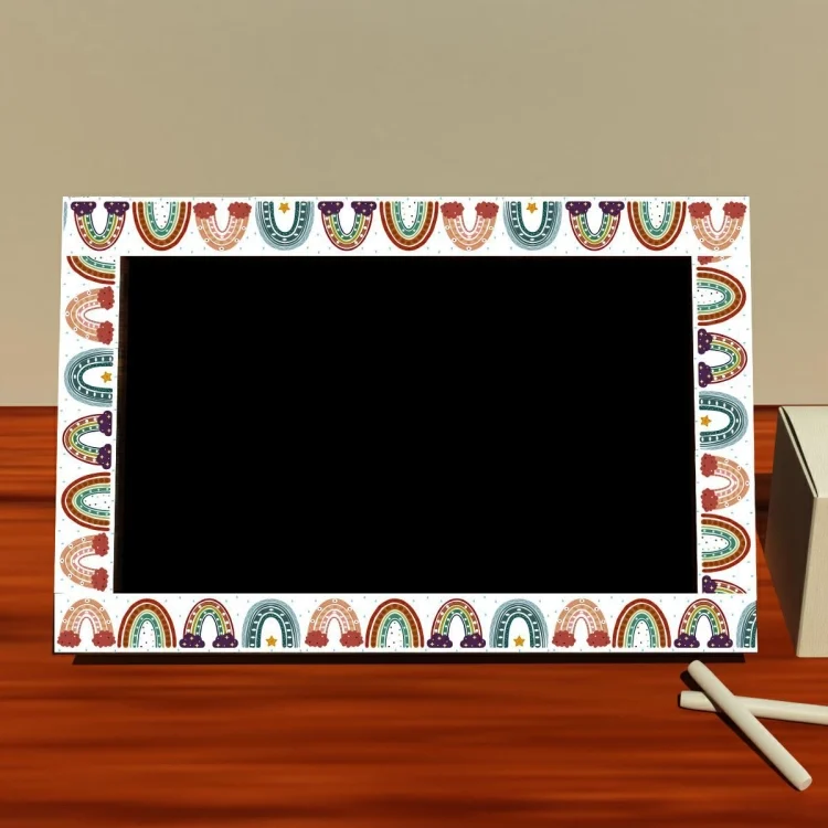 TBD0590632301_B4.webp CM2107018 Border Sticker Blackboard Rainbow Sticker Bohemian Sticker - Image 5