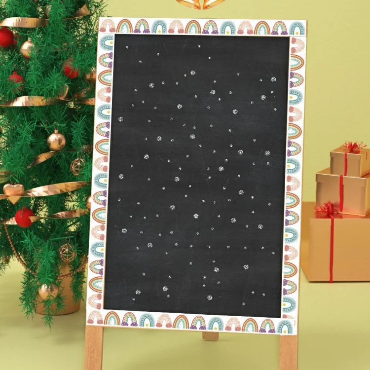 TBD0590632301_B5.webp CM2107018 Border Sticker Blackboard Rainbow Sticker Bohemian Sticker - Image 6