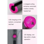 Portable USB Charging Wireless Curler Lazy Automatic Curling Rod - Image 5