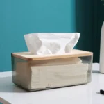 Household Living Room Transparent Tissue Storage Box - Image 5