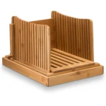 Bamboo Household And Commercial Multi-Function Bread Cutting Plate Sliced Cutting Board Bread Slices Bread Plate - Image 2