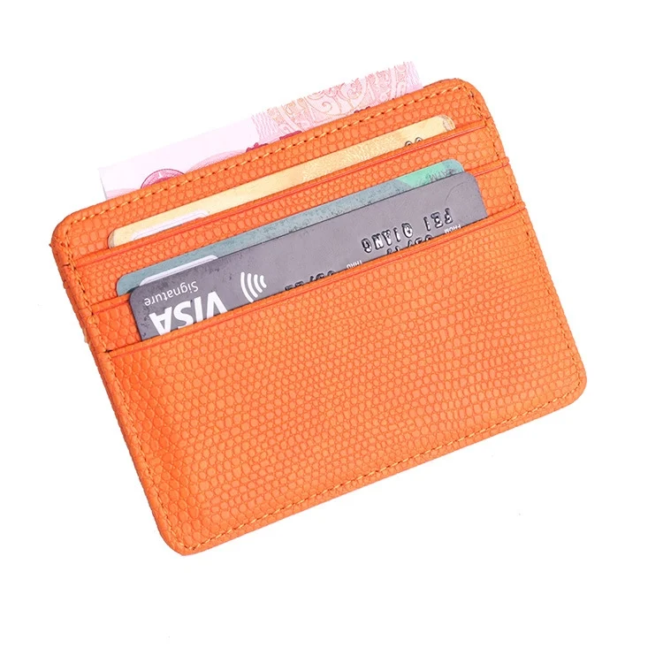 TBD0590884901A_1.webp KT1002 RFID Function Lizard Pattern Bank Card Holder PU Business Card Case - Image 6
