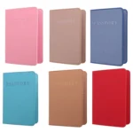 MS101 Frosted PU Multi-Card Passport Holder Travel Abroad Passport Card Holder - Image 5