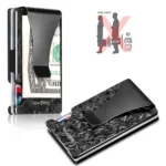 New Bring  Metal Card Holder Men Ultra-Thin Anti-Theft Compact Wallet Card Holder - Image 3