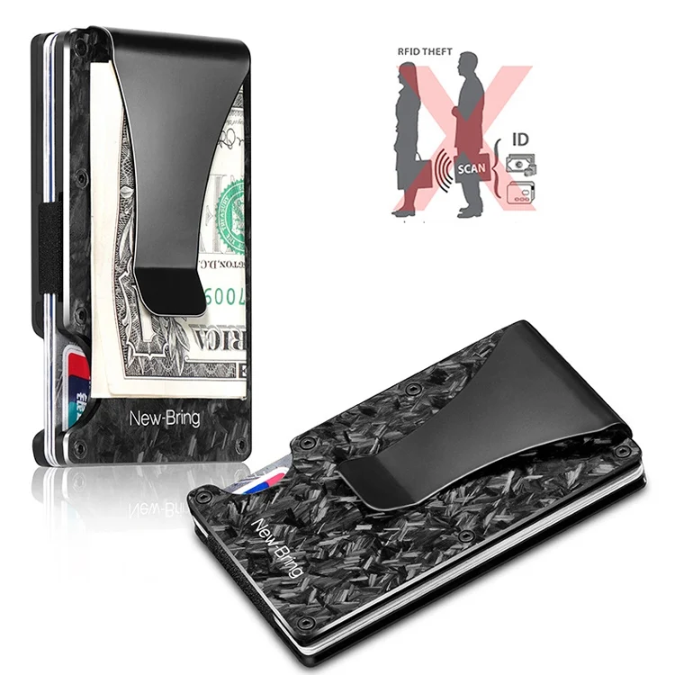 TBD0591240901_B2.webp New Bring  Metal Card Holder Men Ultra-Thin Anti-Theft Compact Wallet Card Holder - Image 3