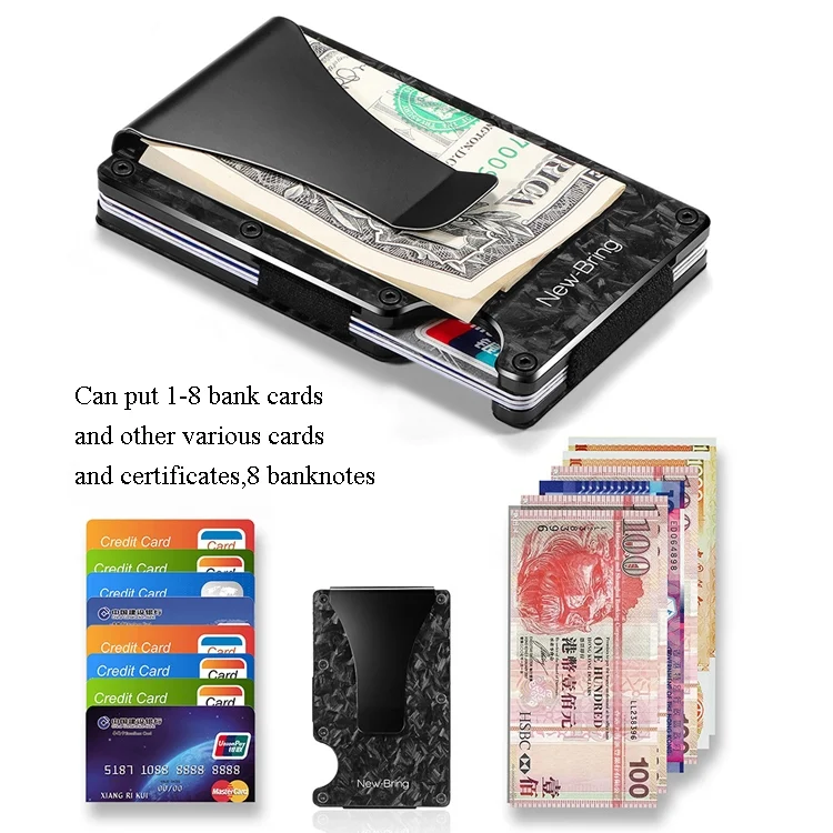 TBD0591240901_B3.webp New Bring  Metal Card Holder Men Ultra-Thin Anti-Theft Compact Wallet Card Holder - Image 4