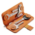 New Bring Pull-Out Key Case Coin Purse Men And Women Leather Simple Key Storage Bag - Image 3