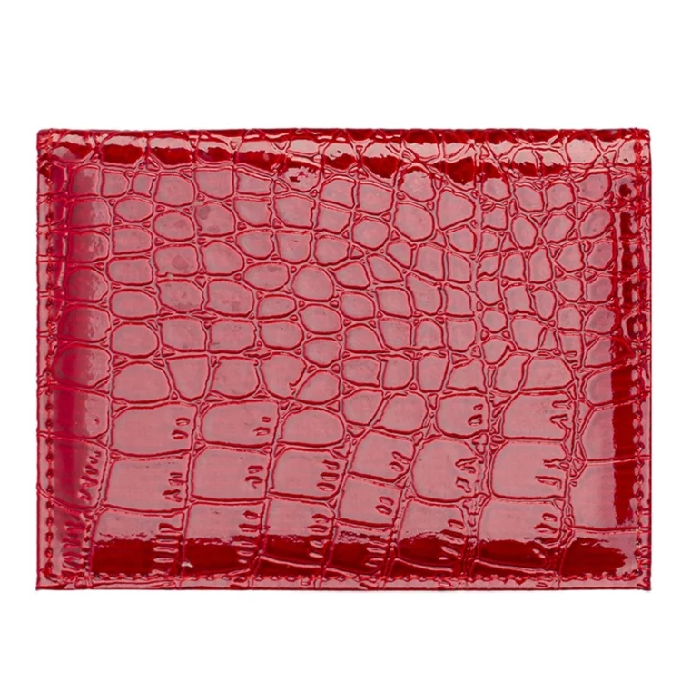 PCVC1009 Crocodile Pattern PU Card Holder CDC Document Holder