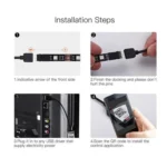 2 PCS JS-082 5V-24V Bluetooth Mobile Phone APP Intelligent Adjustment Light Controller - Image 5