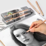 12pcs /Box Marco 7001 Sketch Pencil Children Original Wooden Word Learning Stationery Art Calligraphy Drawing Pencil - Image 7