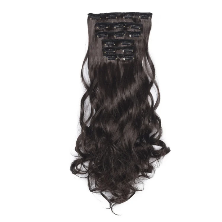 TBD0591639301A.webp 6 in 1 Wig Piece Long Curly Hair Wig Extension Piece - Image 1