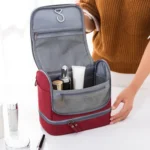 RH523 Travel Makeup Storage Bag Large-Capacity Waterproof Anti-Mildew Dry And Wet Separation Package Portable Hook Wash Bag - Image 5