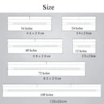 12 Holes Cotton Canvas Large Capacity Pen Curtain Big Face Cute Cat Cartoon Color Pencil Bag - Image 6