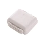 JS0018 Wheat Portable Sealed Pill Box with 6 Compartments For Pill Health Care Box