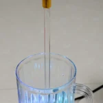 Magic Colorful Water Cup Light Imitation Flowing Water Hanging Decorative Ornaments, EU Plug - Image 2