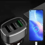 Three USB Ports Car Fast Charging Charger For Huawei/For OPPO/VIVO/OnePlus And Other Flash Charging - Image 5